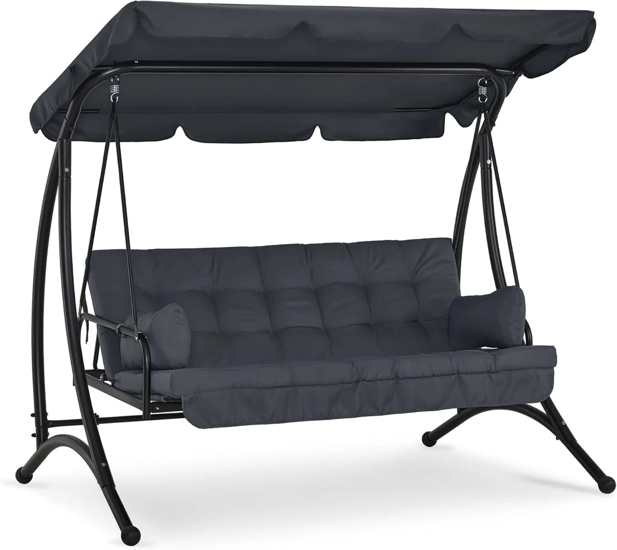 Modell mit Liegefunktion MCombo3-SitzerHollywoodschaukel 4095 M, Maße 201x125x173 cm, Gartenschaukel bis 300kg Belastbar