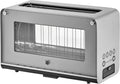 WMF Toaster, für 2 Scheiben, 7 Bräunungsstufen, Lono Glas mit Brötchenaufsatz, Aufwärm-Funktion, XXL-Toast, edelstahl matt, mit Edelstahlgehäuse matt