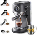 Kaffeemaschine MK-601F 4-in-1-Kapsel-Espresso-Kaffeemaschine, 44 mm ESE Pods, kaltgebrüht, DG, kompatibel, Büro, heiß, Nes Original, gemahlen