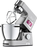 Kenwood Küchenmaschine KCL95.004SI, Fassungsvermögen 6,7 L Edelstahl-Schüssel, Leistung 1500W, inklusive. 5-teiligem Patisserie-Set, Silber