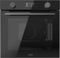 Cecotec Backofen P526000, Einbau Pyrolyse 73L Bolero Hexa Glass Black A. 2800W, 9 Funktionen, Abtau-Modus, Umluft-Modus, Eco-Modus, Display
