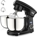 Küchenmaschine 4L+5L Camic, 10 Geschwindigkeitsstufen, Knet, Schneebesen, Zeit einstellen, Brot, mit 3 Zubehörteilen, 2 Edelstahlschüsseln, Rühr