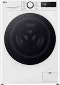 LG Waschtrockner V5WD95SLIM, Slim 53,5 cm Tiefe, Energieklasse A, AI Direct Drive, Weiß, Frontbeladung 9-5 kg, TurboWash 360, Große Kapazität, Wi-Fi