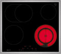 Neff Kochfeld T16SDF9L0, N 70, Elektrokochfeld, autarkes Glaskeramik 60 cm breit, Touch Control, Powerstufe, Bräterzone, aufliegend, in Schwarz