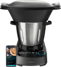 Cecotec Küchenmaschine 11090, Multifunktions Mambo, 1600W, 37 Funktionen, Fassungsvermögen 3,3L Edelstahlkrug, MamboMix-Löffel, APP, Waage