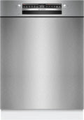 Bosch Geschirrspüler SMU4HTS14E, Breite 60 cm, Eco 50 °C für geprüfte Hygieneleistung, VarioFlex, Home Connect, Serie 4 Unterbau, 3-fach Rackmatik