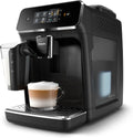 Philips Kaffeevollautomat 2200 EP2231/40, 3 Kaffeespezialitäten, Maße 37.1 x 24.6 x 43.4 cm, Domestic Appliances Serie, Fassungsvermögen 1.8 Liter