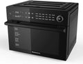 Heißluftfritteuse 12h Melchioni Family |, Air Fryer mit 18 Programmen, Digitales Display, in Schwarz, mit 30 Liter Kapazität BENEDETTA, 30-230°C