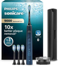 Philips Modell, Sonicare DiamondClean elektrische Zahnbürste der Serie 9000er HX9911/89, Schallzahnbürste, Aquamarine