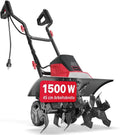 Motorhacke, 45 cm Arbeitsbreite, 1500 Watt Motor, 24 Messer, Elektro Gartenfräse, elektrische, Gartenhacke, Kultivator
