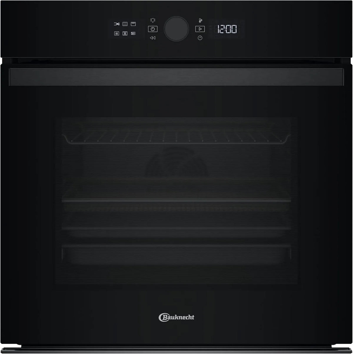 Bauknecht Backofen BBI4S8HM1SK, Breite 60 cm, Fassungsvermögen 73 l, Einbau-Heißluftbackofen, AirFry-Funktion, Multi-Level-Kochen, PowerHeißluft