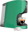 Espressomaschine ESE 100, Bialetti Dama % kompostierbare, recycelter Kunststoff, grün