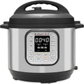Kochtopf DUO 80, Instant Pot IP V2 8L 7 in 1 Elektrischer Schnellkochtopf, Leistung 1200 W, und Verkleidung aus Edelstahl