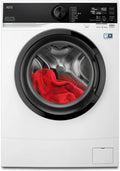 AEG Waschmaschine 6000 1400 LSR6F75470, Gewicht 7,0 kg, Leichtbügeln- und Anti-Allergie-Programm, Leise, min, Kompakte nur 487 mm Tiefe, Wasserstopp