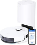 Ecovacs Staubsauger 3D-Hinderniserkennung 2600, Nass Wischen, Deebot N8 Proplus Roboter Mit Absaugstation, PA, Alexa, Saugroboter Mit Laserfunktion