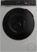 Sharp Waschmaschine ES-PRO214SA-DE 1400U/min, Gewicht 12kg, 15 Betriebsprogramme, Frontbeladung, Smarte Bedienung durch Veezy App, Dampffunktion