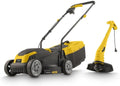 Rasenmäher POWXG62205T Powerplus Elektrischer, Gartenwerkzeug, mit 1300 W und 320 mm Ø und Rasentrimmer mit 250 W und 220 mm Ø