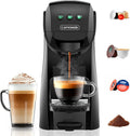 Nespresso Kaffeemaschine Warriors1, 4-in-1 Kaffeepadmaschinen für Original, Fassungsvermögen 0,8 L, 20 bars, Dolce Gusto