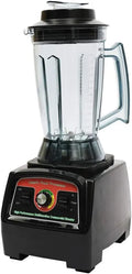 Standmixer 2In1 Kommerzielle, Hochleistungsmixer Blender Fruit Juice Extractor Smoothie Mixer Maker KüChe Edelstahl