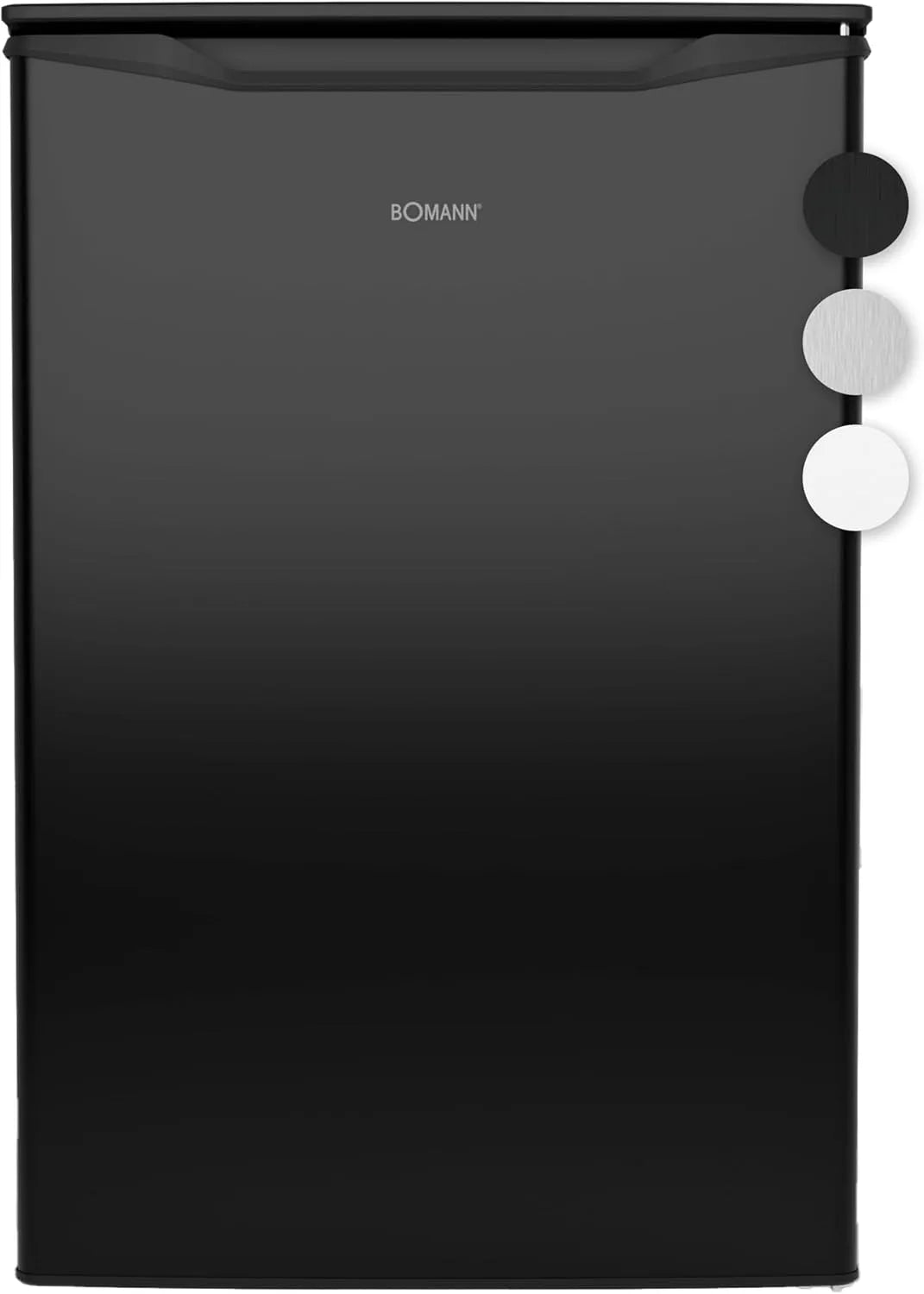 Bomann Gefrierschrank 4-Sterne-Gefrierfach GS 7253, ≤ -18 °C, energieeffizient, stufenlos regelbar, in Schwarz, Fassungsvermögen 87 L