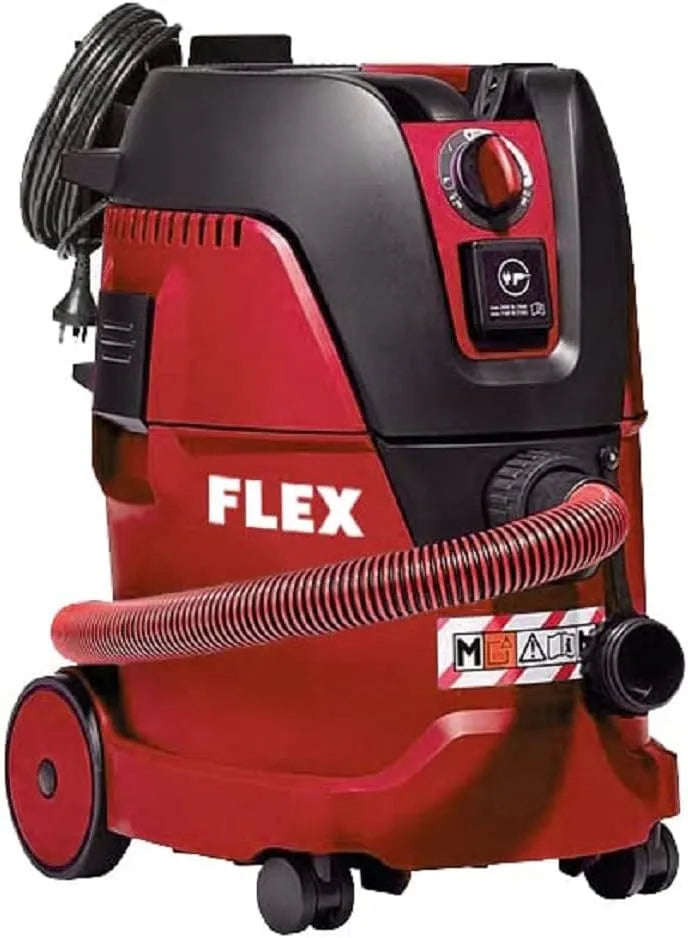 VCE MC V VCE 22 530920 Flex Sicherheitssauger, 22 m, mit Gerätesteckdose, kompakter Sauger, Behälter 20 l, 1200 Watt, Industriesauger