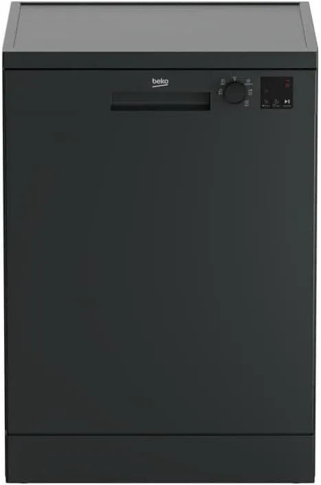 Beko Geschirrspüler DVN06431A L60, freistehender 14 Maßgedecke cm 47 dB Anthrazit
