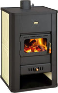 Holzofen S3W17 Prity, 17 + 5 kW, mit Rückkessel