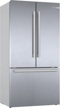 Bosch Kühlschrank KFF96PIEP, VitaFresh pro 3x längere Frische, Fassungsvermögen 402 L Kühlen & 171 L Gefrieren, Eis- und Wasserspender