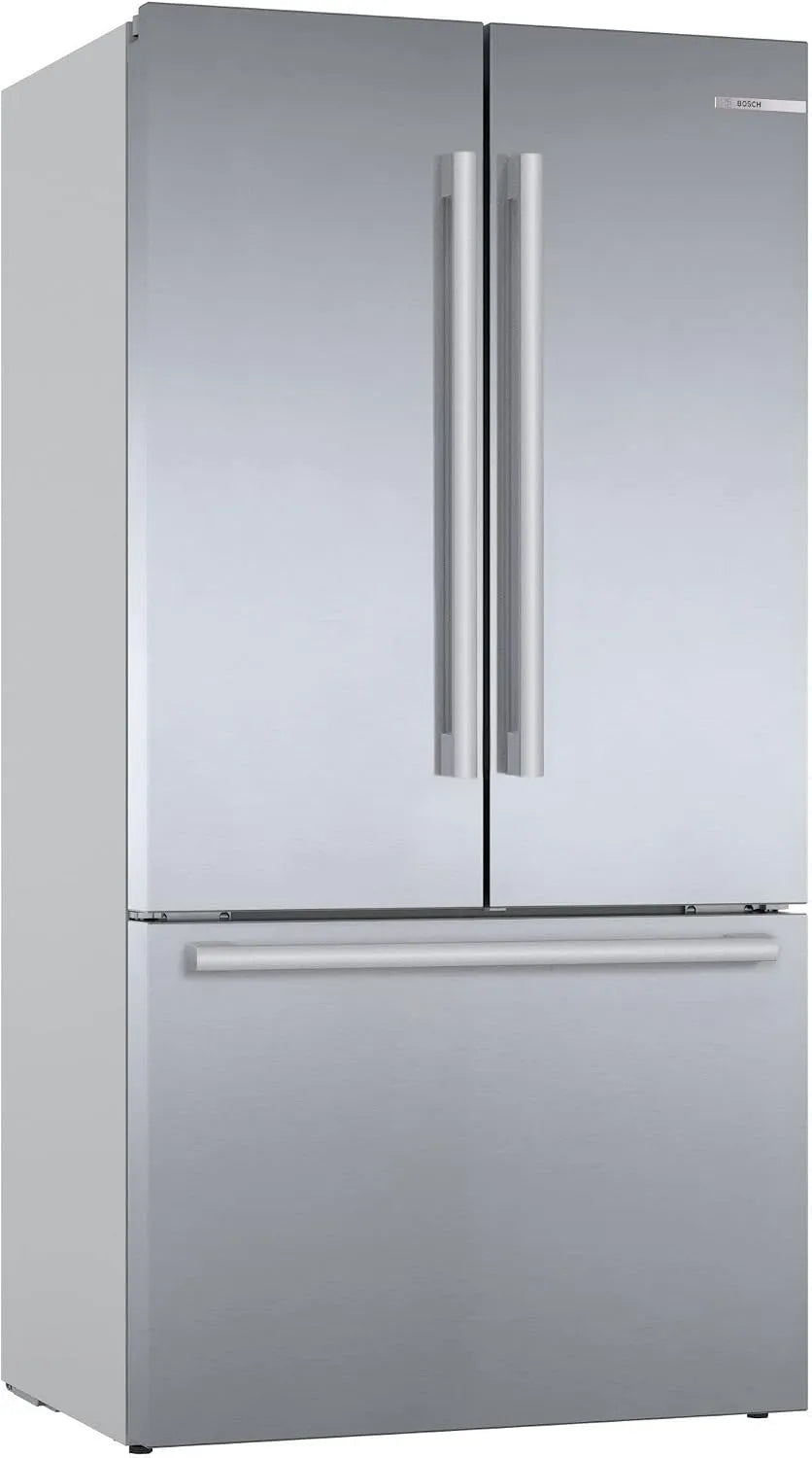 Bosch Kühlschrank KFF96PIEP, VitaFresh pro 3x längere Frische, Fassungsvermögen 402 L Kühlen & 171 L Gefrieren, Eis- und Wasserspender