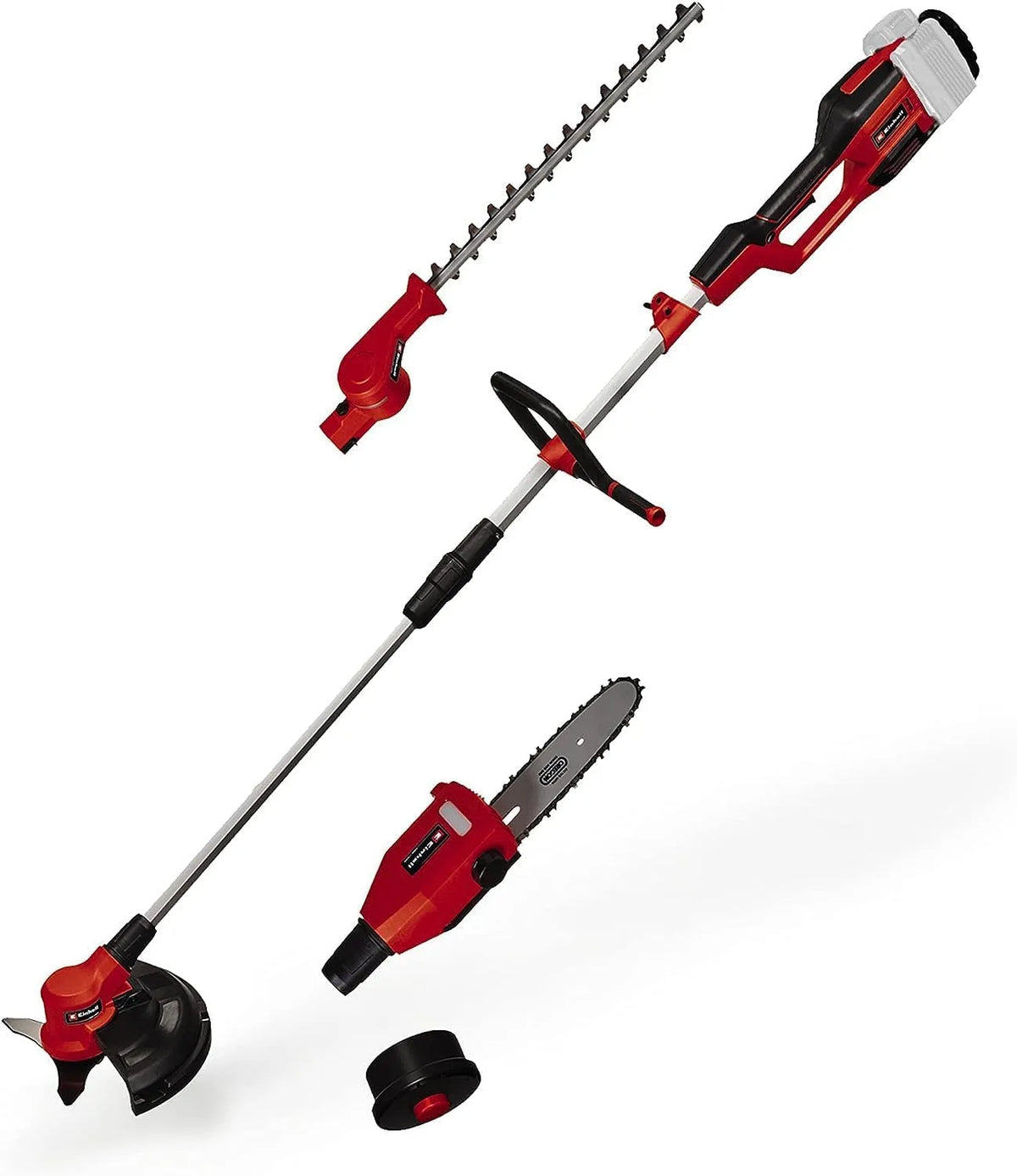 Einhell Heckenschere GE-LM 36, Akku-Multifunktionswerkzeug /4in1 Li-Solo Power X-Change, Kettensäge, 4 in 1, Lithium-Ionen, Trimmer, Motorsense