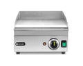 Hendi Grill 325x485x, Spannung 230V, 222mm, glatte Ausführung, kompakt, Tischgrill, Edelstahl, Temperatur bis 300°C regelbar, Leistung 2000W