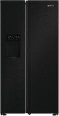 Bauknecht Kühl-Gefrierkombination D90, SBS IW BLACK Side by Side, FreshShield, Dual Cool Total NoFrost, Inverter Kompressor, ElegantFit