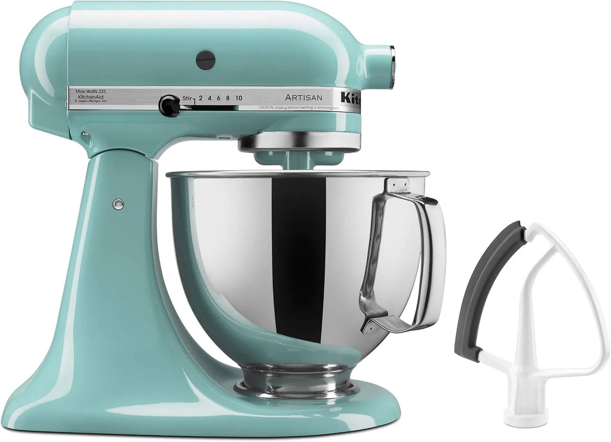 KitchenAid Standmixer KSM150FEAQ, Fassungsvermögen 5 Liter, Value Artisan Bundle, Aqua Sky