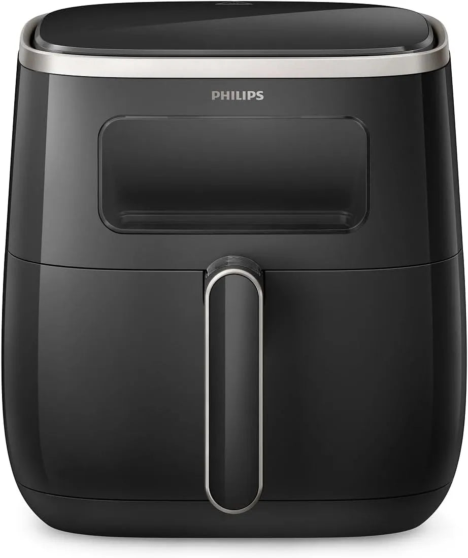 Philips Modell, Gewicht 1 kg HD9257/80, 5,6 L Fassungsvermögen, Airfryer Fritteuse, transparentes Kochfenster