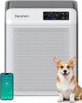 Luftreiniger 24h, mit HEPA13 Luftfilter & UVC,32w, 24dB Air Purifier mit Luftqualitäts-Feedback Timer, für Allergiker, Schlafmodus