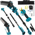 Makita Akku Hochentaster Ast Kettensäge Profi Astsäge kompatibel mit 18V, Spannung 18V, ohne Akku
