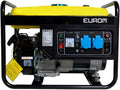Stromerzeuger 11h Dönges, Notstromaggregat mit 2 x 230V Steckdosen, Betriebszeit, Garten, Benzin leise 2200 Watt, Stromgenerator 15L Tank für Outdoor