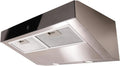 Respekta Dunstabzugshaube CH12060 IX-21, unterbau Sanja, Unterbau 60 cm, 55–64 dB, Umluftbetrieb, Metallgehäuse in Edelstahl