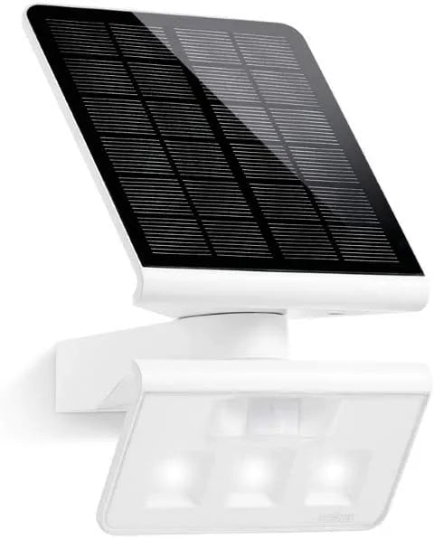 Solarleuchte XSolar L-S ONE weiß 3000 Steinel LED, 3000 mAh, Wandlampe, Bewegungsmelder, Nachtlicht, Gartenlampe Solar, mAh Akku