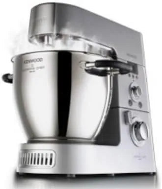 Küchenmaschine KM 086, Cooking Chef, mit Kochfunktion, silber