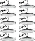 UFO LED High Bay Light Modell 10Pack 20000LM 6500K, IP65 Wasserdichte Industrielampe High Bay Licht für Fabriken, Hallenstrahler, Garage, Lagerhaus