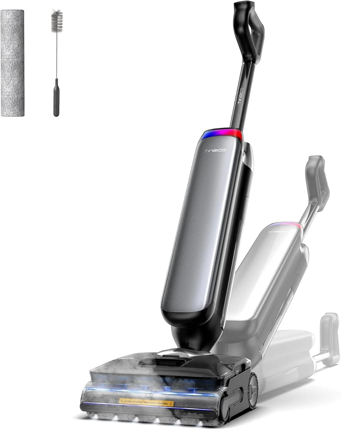 Nass- und Trockensauger, Tineco Floor One S9 Artist Steam Pro, 160℃ HyperSteam Dampfreiniger, 90 Min Laufzeit, ReverseScrub, FlashDry & SilentDry