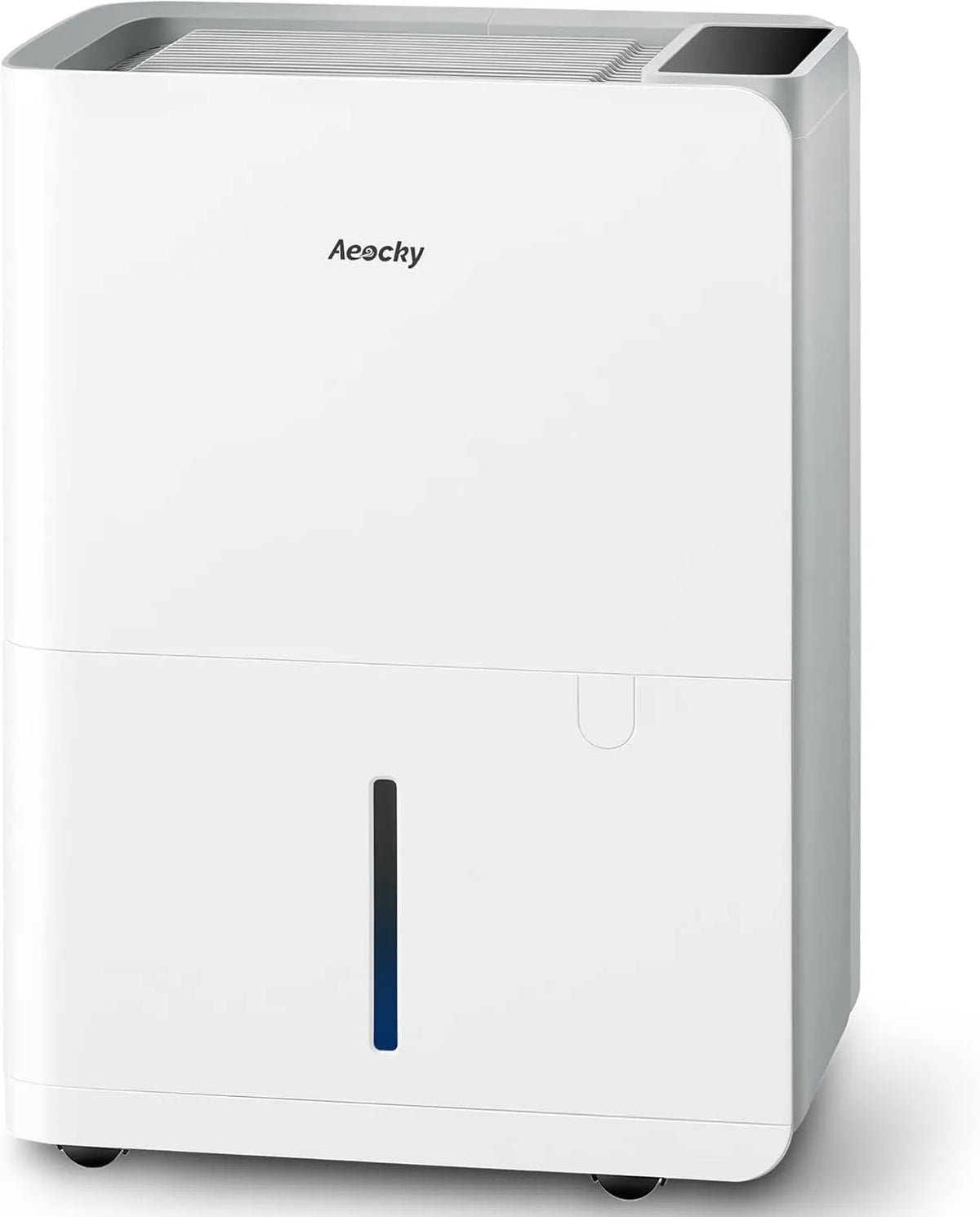 Luftentfeuchter ca.200m, Max 25L, AEOCKY Raumgröße ca.200m³, 50m², Smart mit Ablaufschlauch, elektrisch, Geeignet für Keller, Waschküche, Schlafzimmer