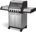 Gasgrill 8361 Enders, 800 °C TURBO ZONE, PanoVision Sichtfenster, Aluguss Grill, Monroe Pro 3 SIKR Turbo. 3-Brenner, Gussrost, SIMPLE CLEAN