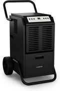 Klarstein Luftentfeuchter 24h, DuraDry 50L, 52 dB, Fassungsvermögen 5,5 L Tank, Für Keller & Große Räume bis 80 m², Waschbarer Filter, Elektrisch