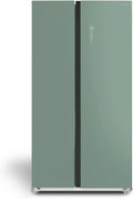 Side-by-Side-Kühlschrank SIDE 550 x177 7cm91, Fassungsvermögen 550L Salbeigrün, 91,2 x 70,4,2 x 70,4 x 177,7cm, CREATE, FRIDGE STUDIO SIDE BY