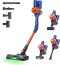 Staubsauger S70 3DSense, 200 AW, Pro Reinigungssystem, ZeroTangle-Bürste, Orange, Biz zu 95 Min. 6-stufiges Filter, Tineco Pure ONE Akku, LED