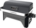 Gasgrill Attitude2go Campingaz R, Tischgrill mit geringem Rauch, tragbarer Balkongrill, Campinggrill, mit Deckel, Thermometer und Gusseisen-Grill