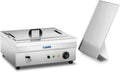 Fettbackgerät Elektro-Fritteuse Gastro Modell RCBG-18STHB Royal Catering, Fettbackgerät 18l Elektro-Fritteuse Gastro 3.200 W, Ablasshahn, Edelstahl