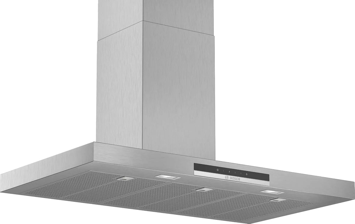 Bosch Modell, Serie 4 Wandesse DWB97IM50, 90 cm breit, Fassungsvermögen 3 Leistungs- & 1 Intensivstufe, Um- & Abluft, Edelstahl